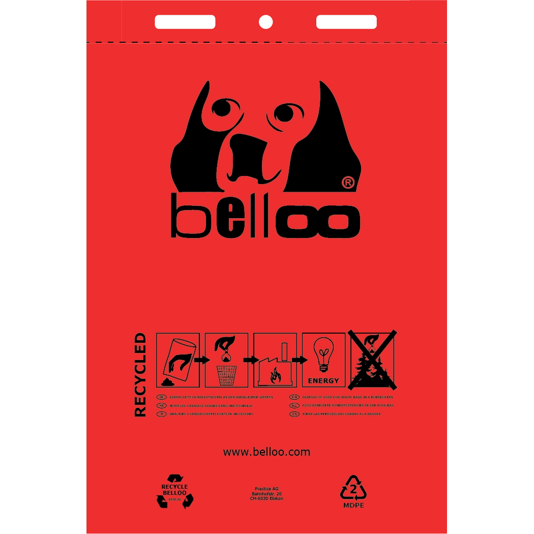 recycle belloo XL - 3000 extra breite Hundekotbeutel